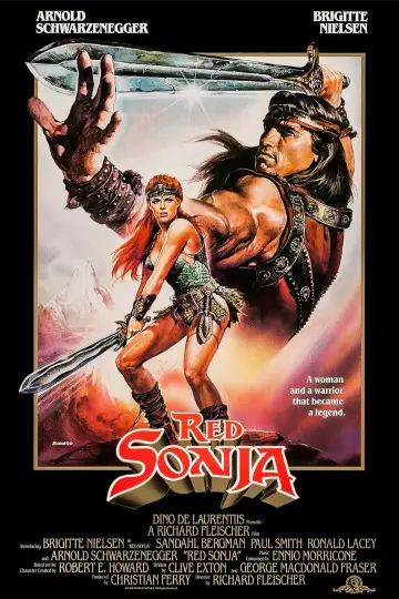 Plakat do filmu "Czerwona Sonja" #724525