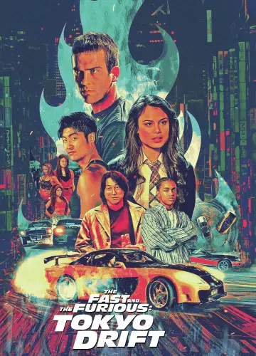 Plakat do filmu "Szybcy i wściekli: Tokio Drift" #285742