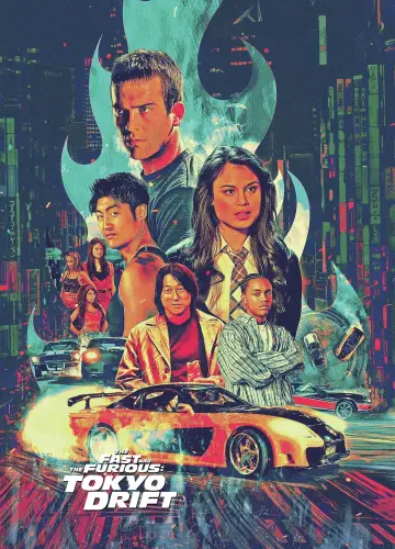 Plakat do filmu "Szybcy i wściekli: Tokio Drift" #285743