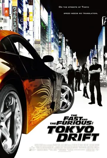 Plakat do filmu "Szybcy i wściekli: Tokio Drift" #285745