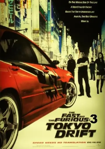 Plakat do filmu "Szybcy i wściekli: Tokio Drift" #285752