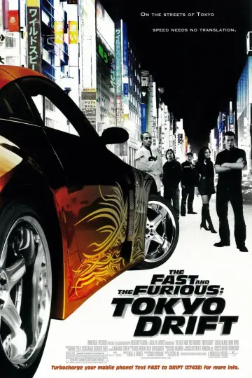 Plakat do filmu "Szybcy i wściekli: Tokio Drift" #285761