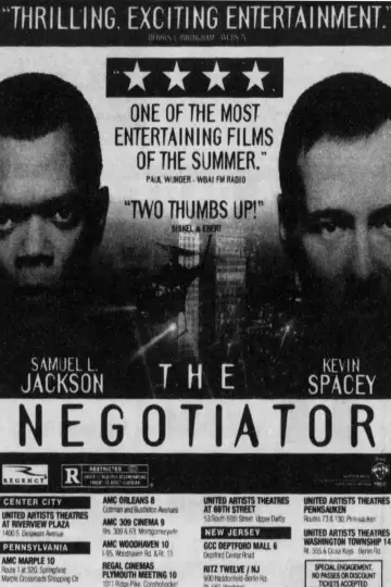 Plakat do filmu "Negocjator" #1241211