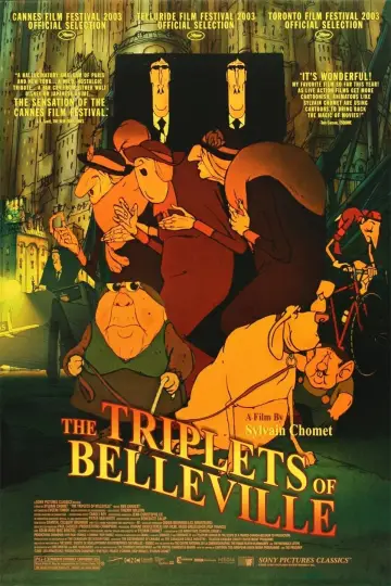 Plakat do filmu "Trio z Belleville" #144699