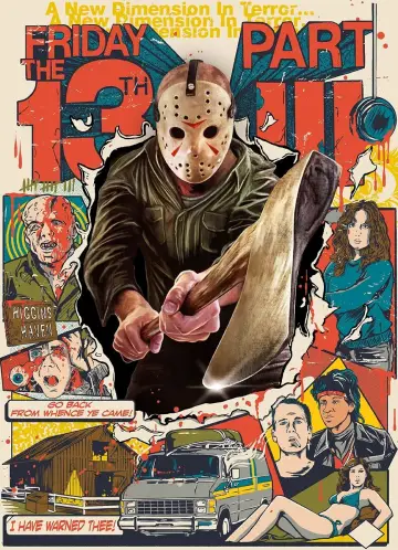 Plakat do filmu "Piątek trzynastego 3" #680925