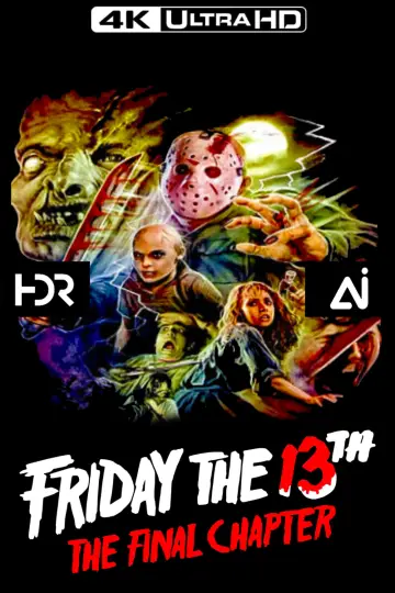 Plakat do filmu "Piątek trzynastego 4: Ostatni Rozdział" #719122