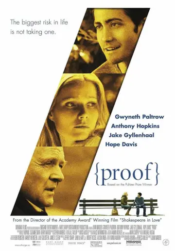 Plakat do filmu "Dowód" #291362