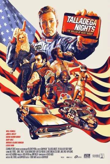 Plakat do filmu "Ricky Bobby - Demon prędkości" #82919