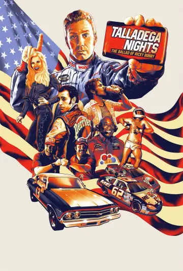 Plakat do filmu "Ricky Bobby - Demon prędkości" #82920