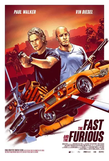 Plakat do filmu "Szybcy i wściekli" #249160