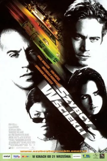 Plakat do filmu "Szybcy i wściekli" #782436
