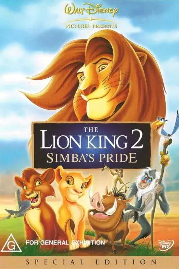 Plakat do filmu "Król Lew II: Czas Simby" #633338