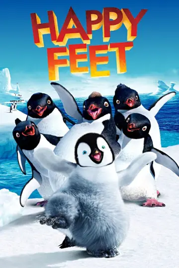 Plakat do filmu "Happy Feet: Tupot małych stóp" #319229
