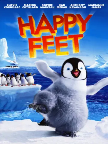 Plakat do filmu "Happy Feet: Tupot małych stóp" #319239
