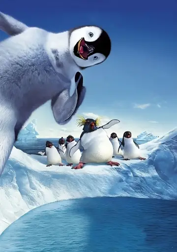 Plakat do filmu "Happy Feet: Tupot małych stóp" #319241