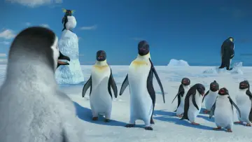Zasłona do filmu "Happy Feet: Tupot małych stóp" #671402