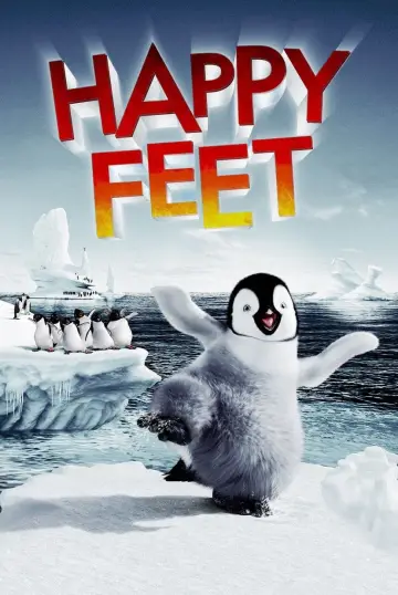 Plakat do filmu "Happy Feet: Tupot małych stóp" #671416