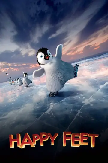 Plakat do filmu "Happy Feet: Tupot małych stóp" #845829