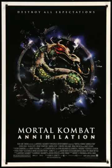 Plakat do filmu "Mortal Kombat 2: Unicestwienie" #81585