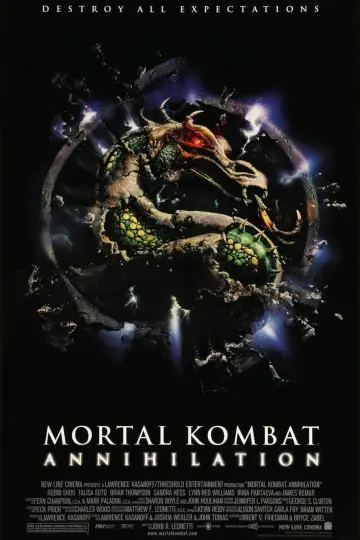 Plakat do filmu "Mortal Kombat 2: Unicestwienie" #81588