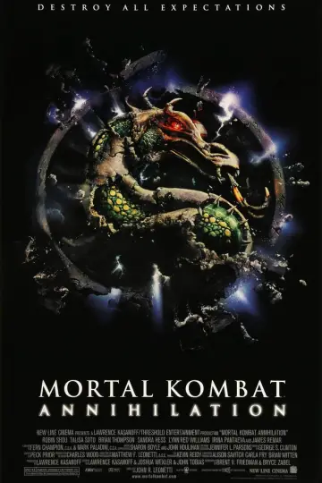 Plakat do filmu "Mortal Kombat 2: Unicestwienie" #830094