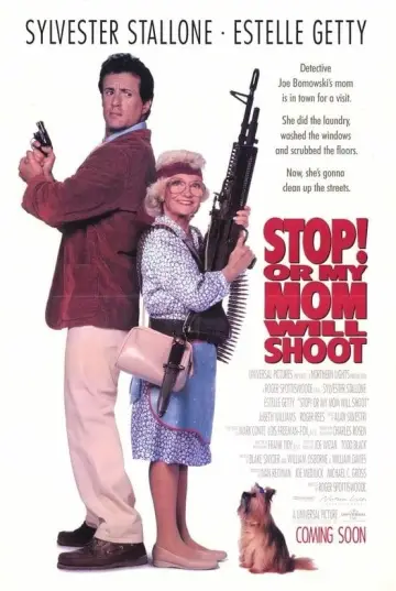 Plakat do filmu "Stój, bo mamuśka strzela" #343743