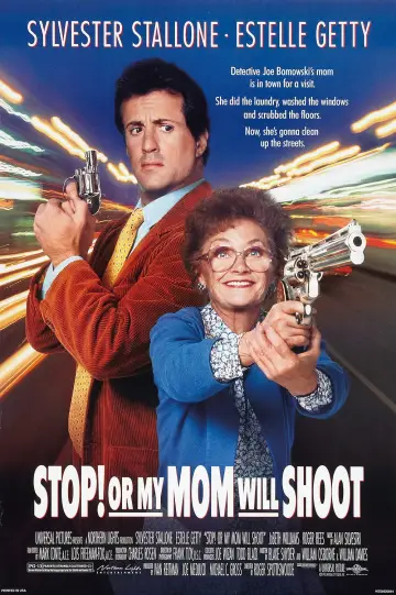 Plakat do filmu "Stój, bo mamuśka strzela" #888390