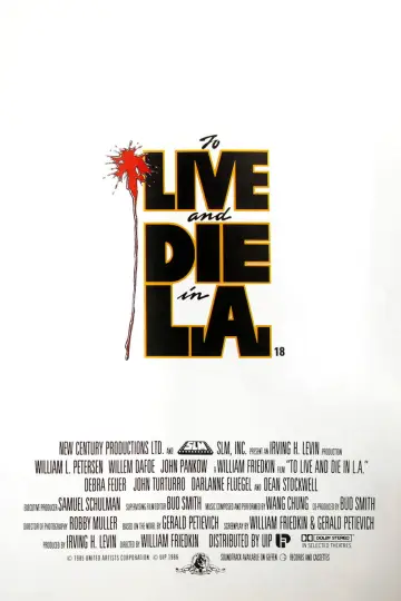 Plakat do filmu "Żyć i umrzeć w Los Angeles" #943009