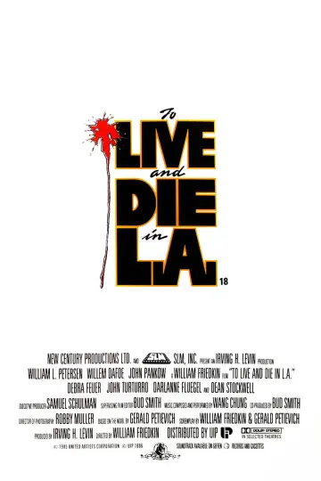 Plakat do filmu "Żyć i umrzeć w Los Angeles" #943010
