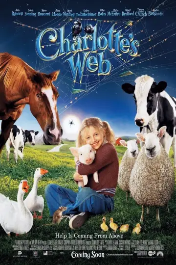Plakat do filmu "Pajęczyna Charlotty" #96004