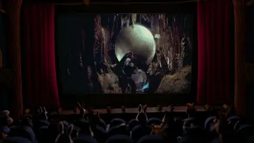 Zasłona do filmu "Kurczak Mały" #641914