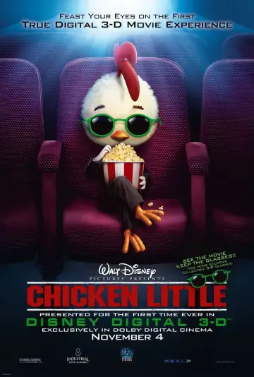 Plakat do filmu "Kurczak Mały" #72760