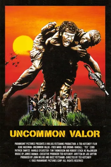 Plakat do filmu "Niespotykane męstwo" #1028884