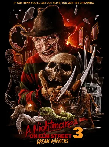 Plakat do filmu "Koszmar z Ulicy Wiązów 3: Wojownicy Snów" #1898371