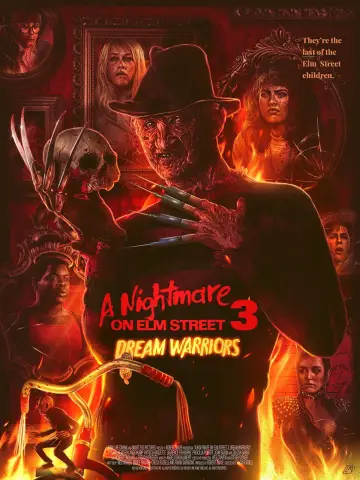 Plakat do filmu "Koszmar z Ulicy Wiązów 3: Wojownicy Snów" #268851