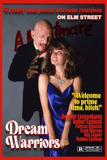 Plakat do filmu "Koszmar z Ulicy Wiązów 3: Wojownicy Snów" #374130