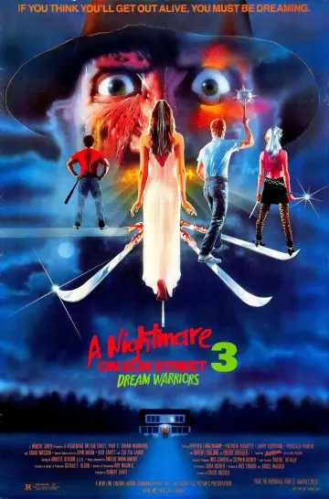 Plakat do filmu "Koszmar z Ulicy Wiązów 3: Wojownicy Snów" #402193