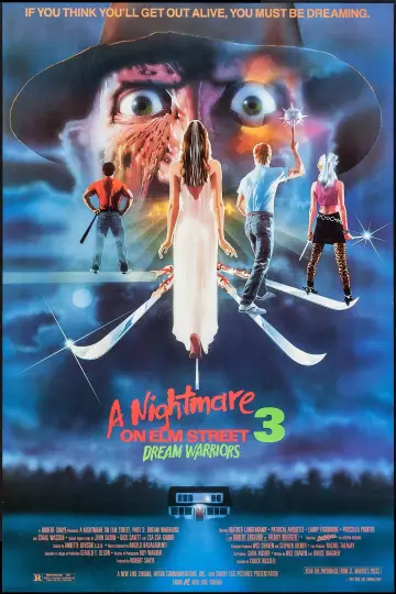 Plakat do filmu "Koszmar z Ulicy Wiązów 3: Wojownicy Snów" #504850
