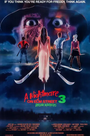 Plakat do filmu "Koszmar z Ulicy Wiązów 3: Wojownicy Snów" #869615