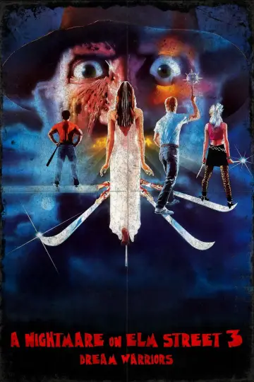 Plakat do filmu "Koszmar z Ulicy Wiązów 3: Wojownicy Snów" #869623