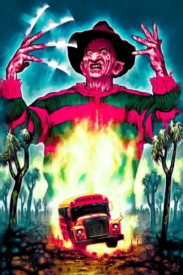 Plakat do filmu "Koszmar z Ulicy Wiązów 2: Zemsta Freddy