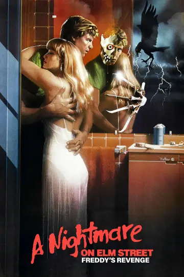 Plakat do filmu "Koszmar z Ulicy Wiązów 2: Zemsta Freddy
