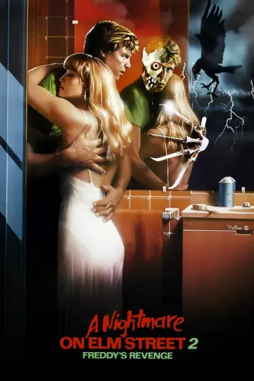 Plakat do filmu "Koszmar z Ulicy Wiązów 2: Zemsta Freddy