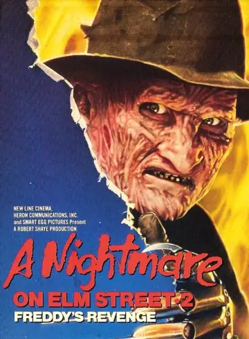 Plakat do filmu "Koszmar z Ulicy Wiązów 2: Zemsta Freddy