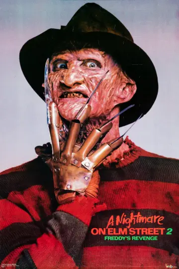Plakat do filmu "Koszmar z Ulicy Wiązów 2: Zemsta Freddy