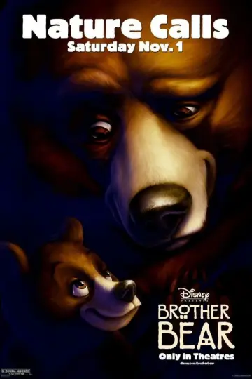 Plakat do filmu "Mój brat niedźwiedź" #48123