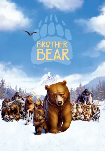 Plakat do filmu "Mój brat niedźwiedź" #488559