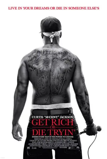 Plakat do filmu "Get Rich or Die Tryin