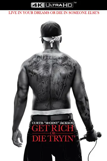 Plakat do filmu "Get Rich or Die Tryin