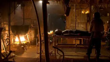 Zasłona do filmu "Dom Woskowych Ciał" #708042